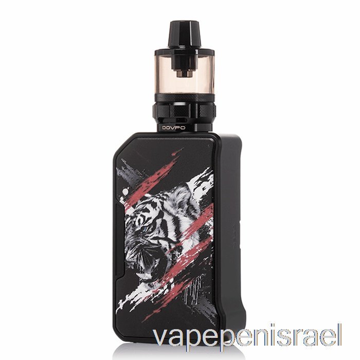 חד פעמי Vape Israel Dovpo Mvp 220w ערכת התחלה טייגר שחור